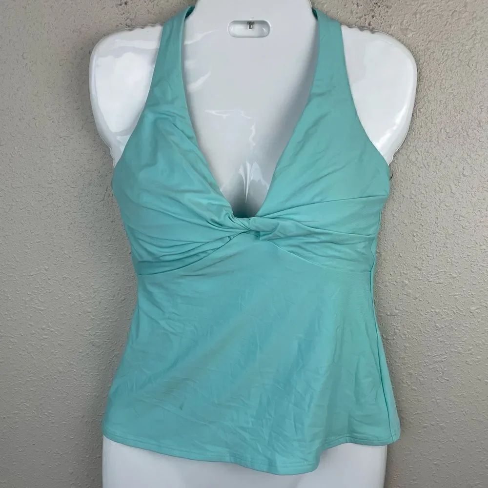 NWT DKNY Tankini Top Size S